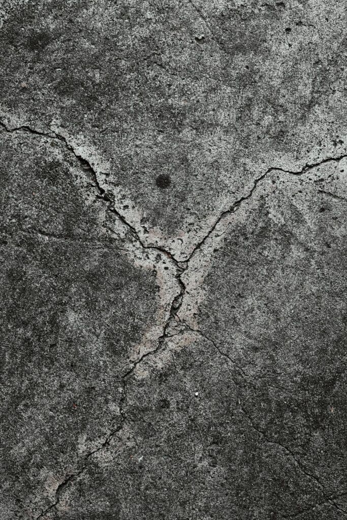 Cracked foundation showing why foundation certification matters